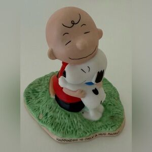 Hallmark Peanuts Charlie Brown and Snoopy Figurine